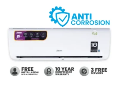Abans 12000BTU R32 Anti-Corrosion Inverter Air Conditioner