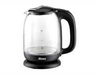 Abans 1.7L Electric Glass Kettle