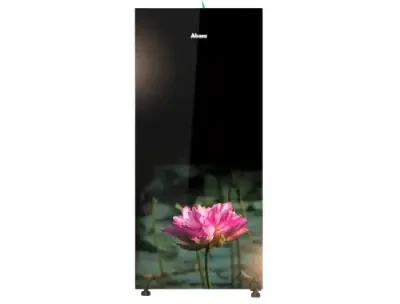 Abans 206L Lotus Charm Single Glass Door Inverter Refrigerator