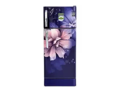 Abans 190L Defrost Floral Design Refrigerator - R600 Gas (Blue)