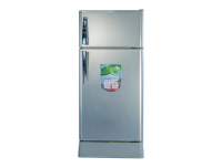 Abans 190L Upgraded Defrost Double Door Refrigerator - Silver