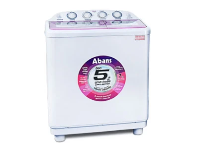 Abans 7kg Semi Automatic Top Loading Washing Machine