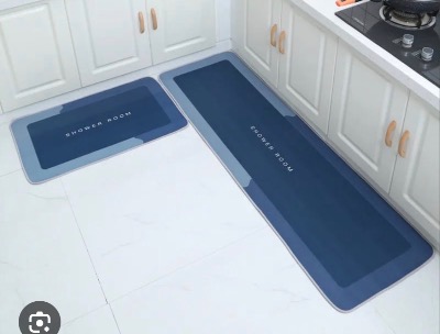 Water Absorbent Non-slip Carpet - 2 Pcs