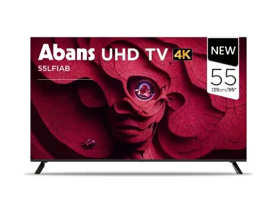 Abans 55 inch UHD Smart Android 4K Frameless TV