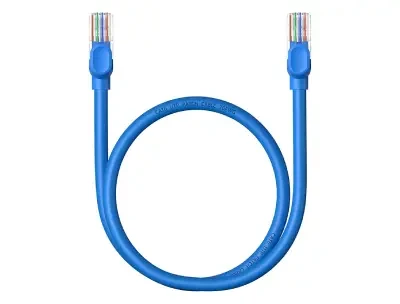 Baseus High Speed CAT6 - Gigabit Ethernet Cable (Round Cable) 0.5M - Galaxy Blue