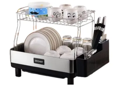 Sinort 304 Stainless Steel Dish & Cup Drying Rack
