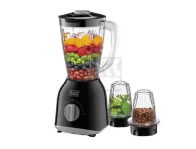 BLACK+DECKER 400W 1.0 Blender with 2 Grinder Mills