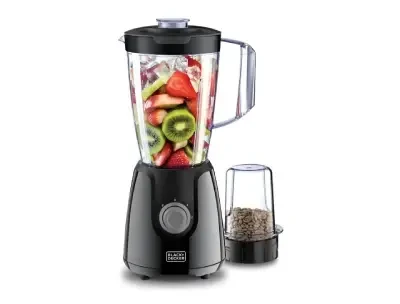BLACK+DECKER 1.5L Blender with Grinding Mill - 400W