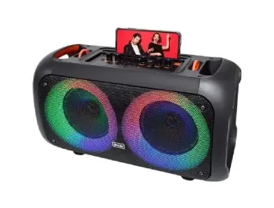 Brodu Bass Bluetooth Karaoke Speaker with Wireless Mic