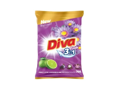 Diva Lotus and Lavender,  Detergent Powder – 700g