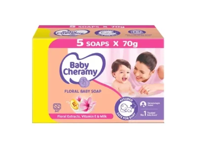 Baby Cheramy Floral Baby Soap Eco Pack - 350g