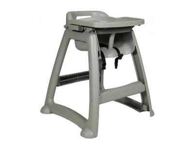 High Chair With Table for Baby - Grey Classic