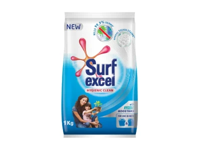 Surf Excel Hygienic Clean Detergent Powder - 1kg
