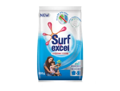 Surf Excel Hygienic Clean Detergent Powder - 500g