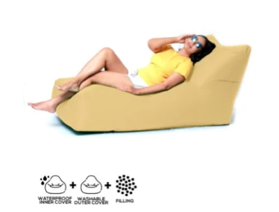 Bean Bag Pool Recliner - Fabric