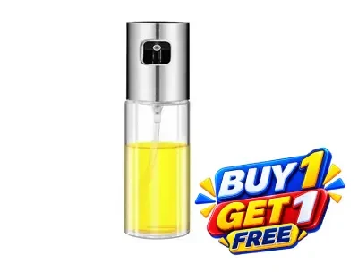 Oil Spray Bottle 100ml - Buy-1 Get-1 Free