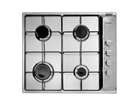 Elba 60Cm Hob 4 Gas Burner with Safety - Silver