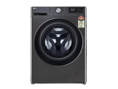LG 9Kg Front Load Washer and Dryer Machine Platinum Black