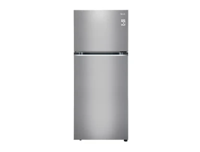 LG 408L Double Door Smart Inverter Refrigerator - Shiny Steel