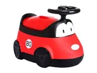 Portable Potty Car - Red