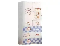 Baby 156cm Cupboard with 1 closet and 4 Drawer – Yummy Bear