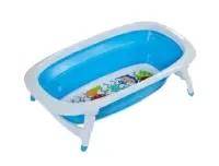 Foldable Baby Bathtub –  Blue