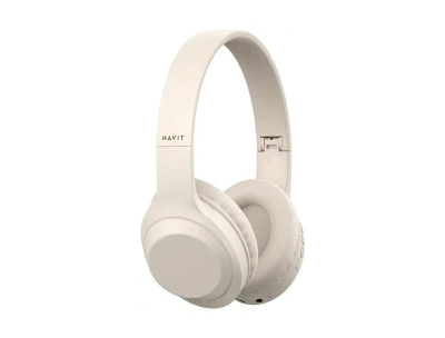 Havit H628BT Bluetooth Headphone - Beige