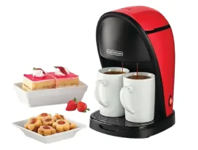 Black+Decker 250ml Coffee Maker – 2 Cup Machine