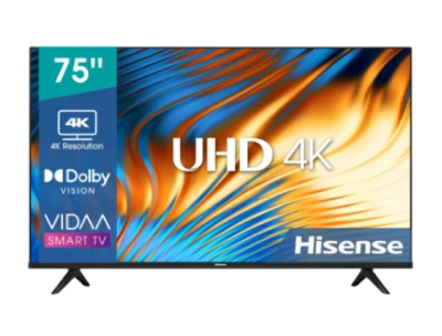 Hisense 75 inch 4K UHD Smart TV