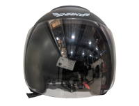 SHAKO Airvent Open Face Motor-Bike Helmet (Matte Black)