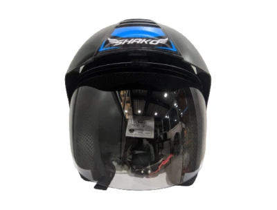 SHAKO Sunpeak Gloss Open Face Motor-Bike Helmet