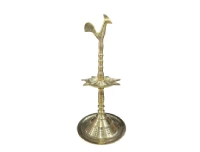 Traditional 12 inch Brass Oil Lamp
