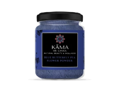 KAMA Blue Butterfly Pea Flower Powder/Nil Katarolu Mal Powder - 100g