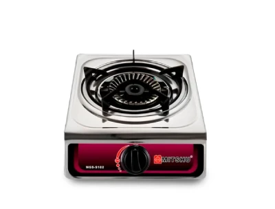 Mitshu Stainless Steel Gas Stove With 1 Burner
