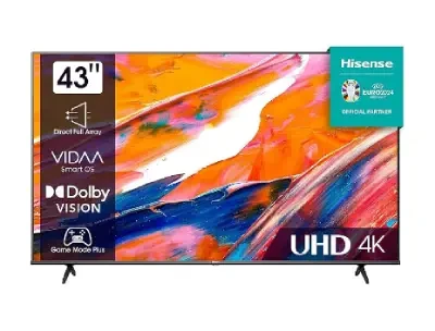 Hisense 43 inch Smart VIDAA 4K UHD TV