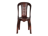 Phoenix Armless Chair - Cafe