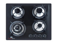 PowerBox 4 Burner Glass Top Gas Cooker