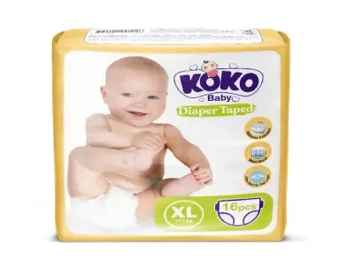 KOKO Tape Baby Diaper - XL (16Pcs)