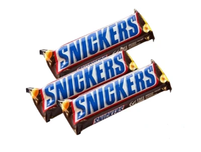 Snickers Chocolate Bars Pack - 3 x 50g