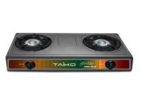 Taiko 2 Burner Gas Cooker - Blackline