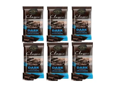 Toren Classic Dark Compound Chocolate 52g X 6pcs