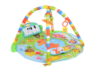 MONI TOYS Baby Fitness Piano Play Gym Mat - Blue