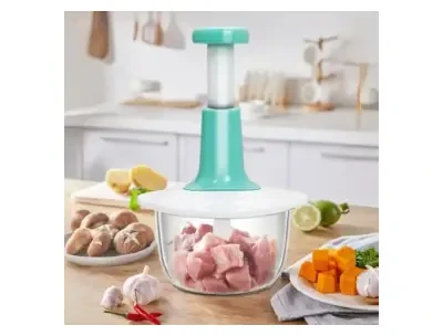 Multi-Function Hand Press Food Chopper & Vegetable Cutter