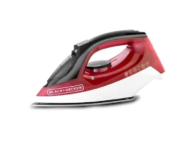 Black + Decker 1600W Steam Iron with Anti Drip