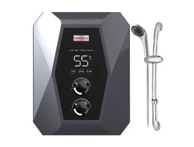 Havells Instant Shower Heater With Pressure Pump - 5.5kW