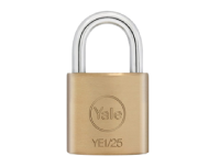 Yale Brass Padlock Essential (L) - YE1/25/125/1