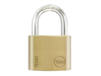 Yale Essential Series Indoor Brass Padlock - YE1/40/122/1
