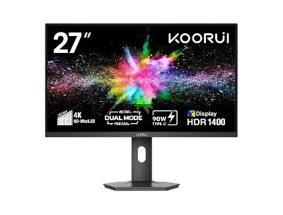 KOORUI S2741LM Mini-LED UHD / FHD Dual-Mode HDR1400 Monitor