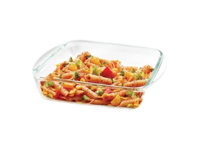 Borosil Everyday Square Dish with Handle - 1.6L