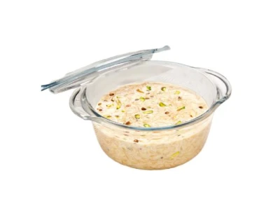 Borosil Deep Round Casserole - 2.5L